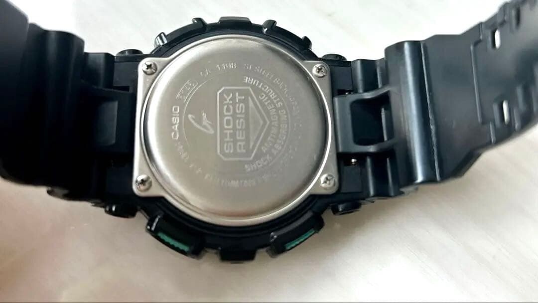 Casio G Shock Analog Digital Black Blue Quartz Mens Wristwatch Battery New