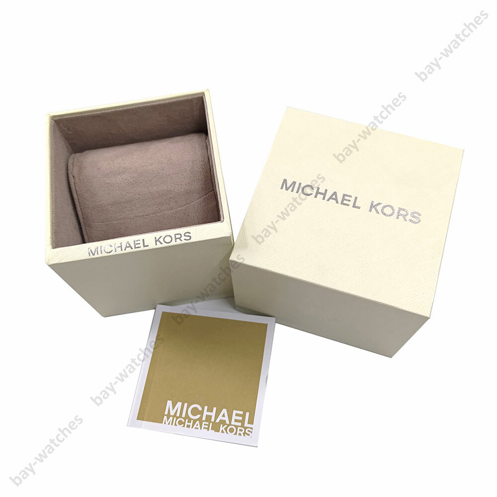 Michael Kors MK5865 Parker Rose Gold MK Logo Dial Fashion Analog Women’s Watch