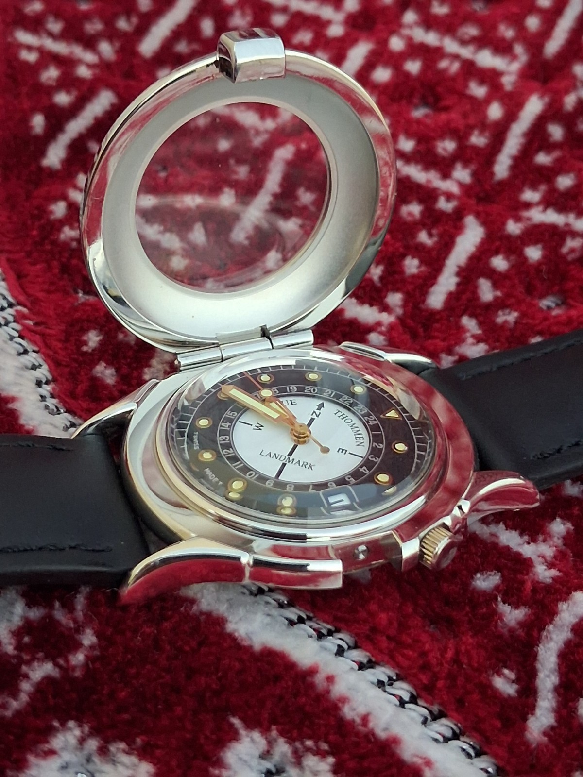 Revue Thommen Landmark Swiss Made 38mm With Compass