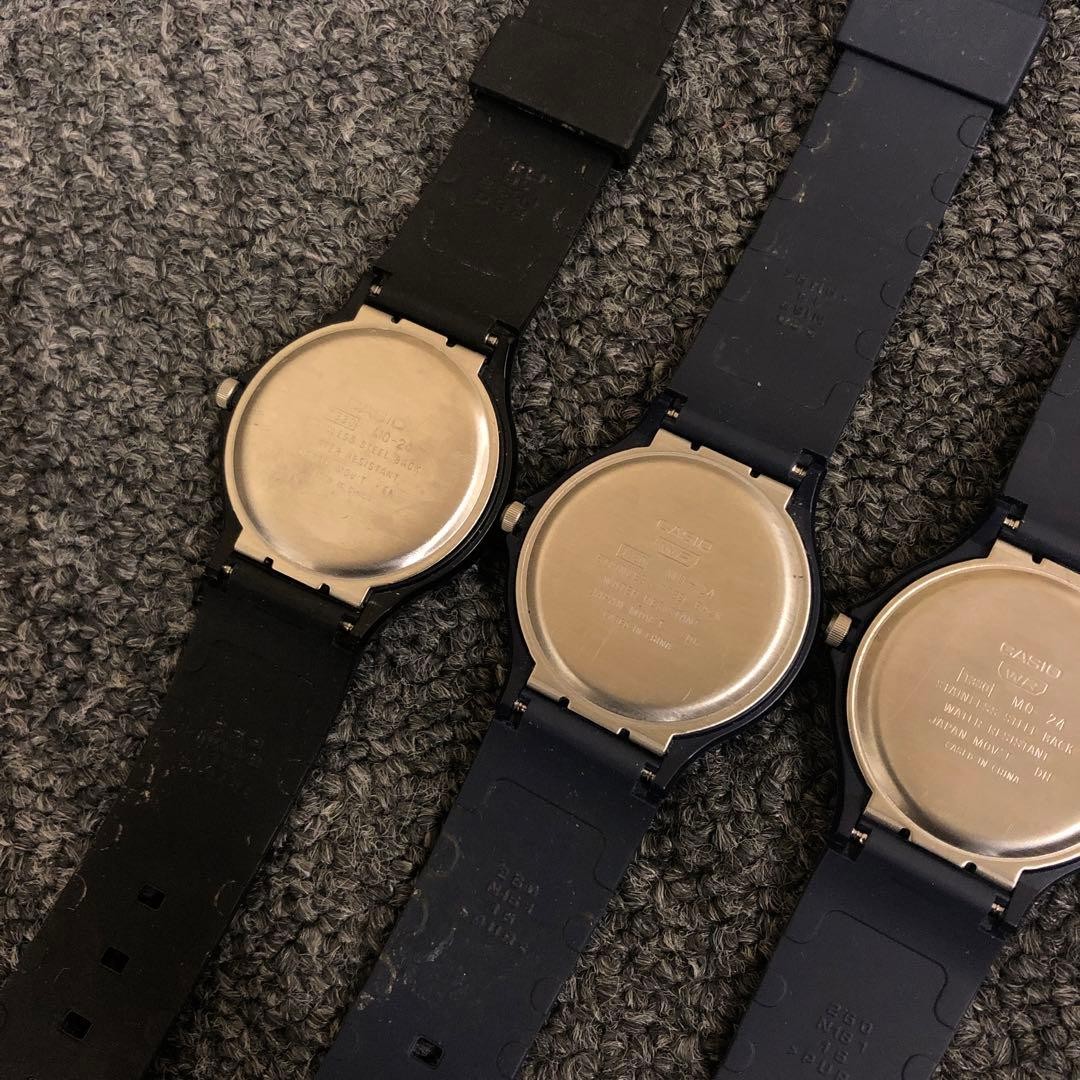 Buy It Now: Set of 4 CASIO MQ-24 Watches