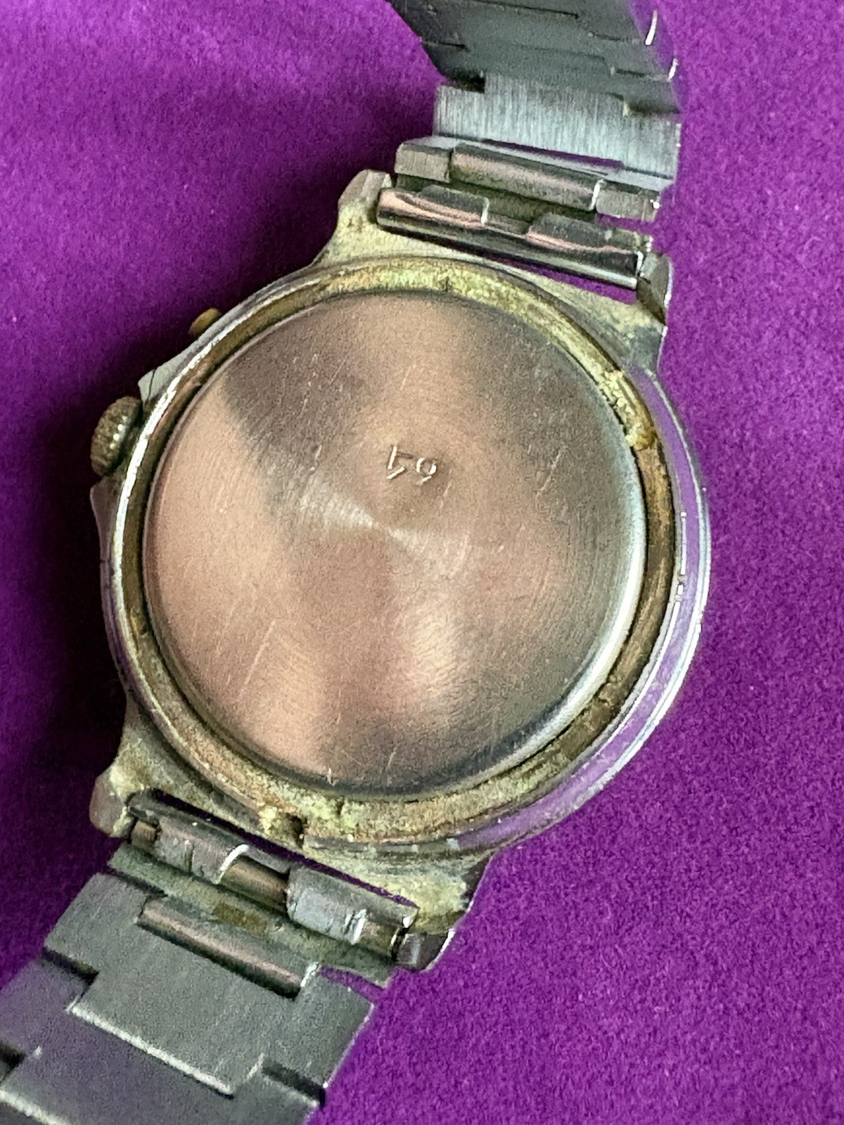 USSR Russian Mechanical Wristwatch Slava Coat Of Arms Russian Federation