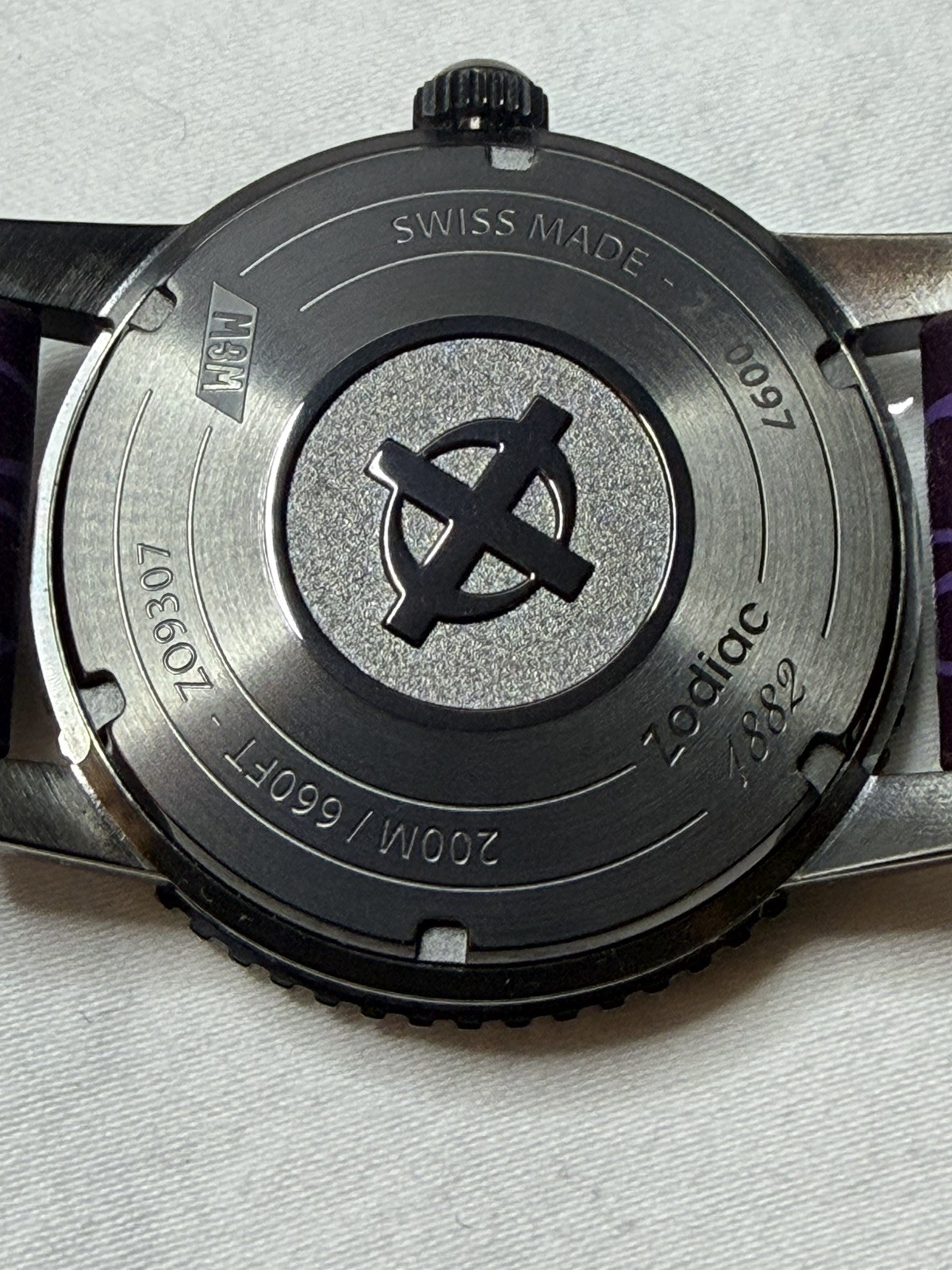 Zodiac Super Sea Wolf Laser Tag Edition Compression Diver Watch ZO9307
