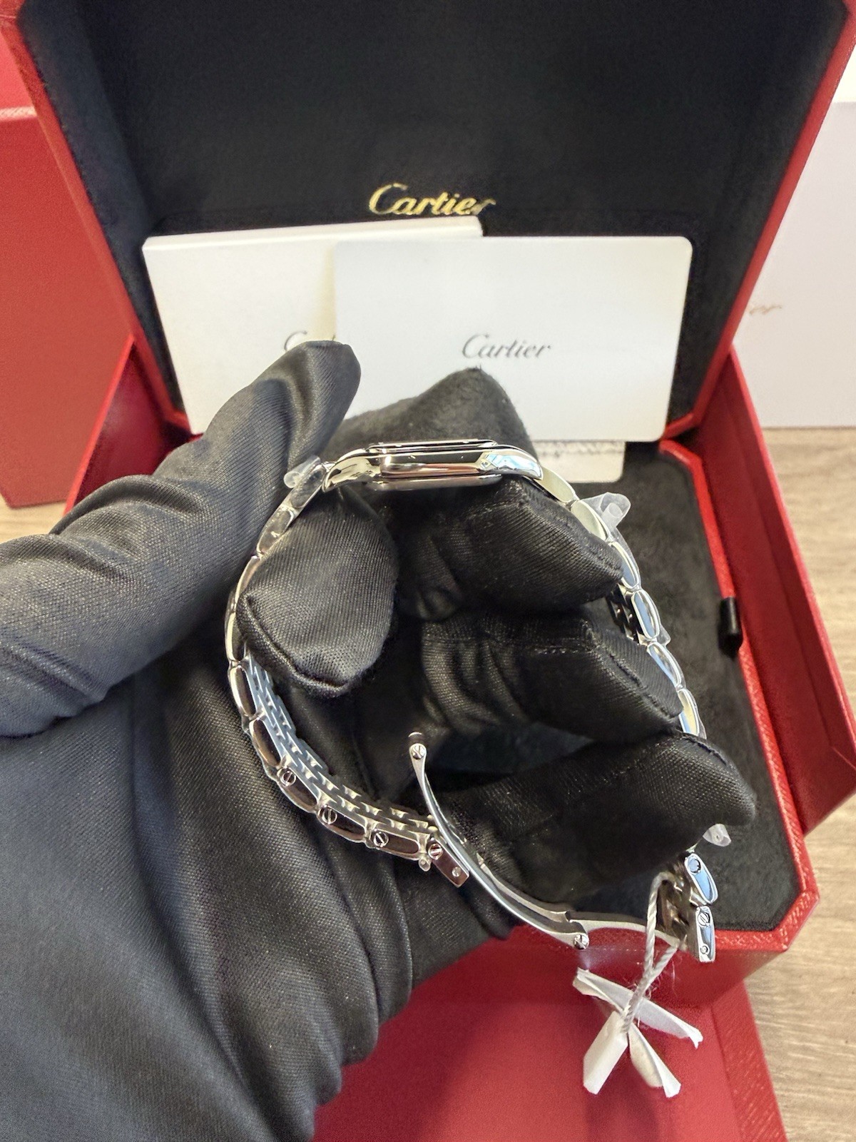 Cartier Panthere Small Model Quartz Stainless Steel Ladies Watch WSPN0013 UNWORN