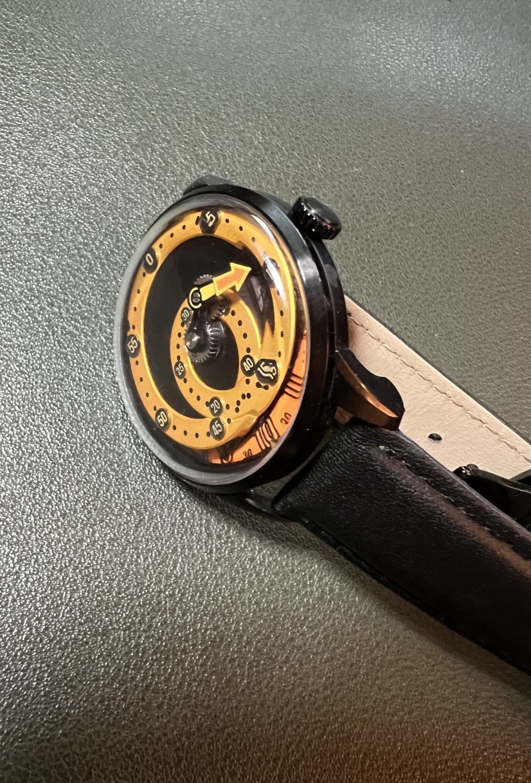 Mandetbrote Orbital Wandering Hour Automatic Watch