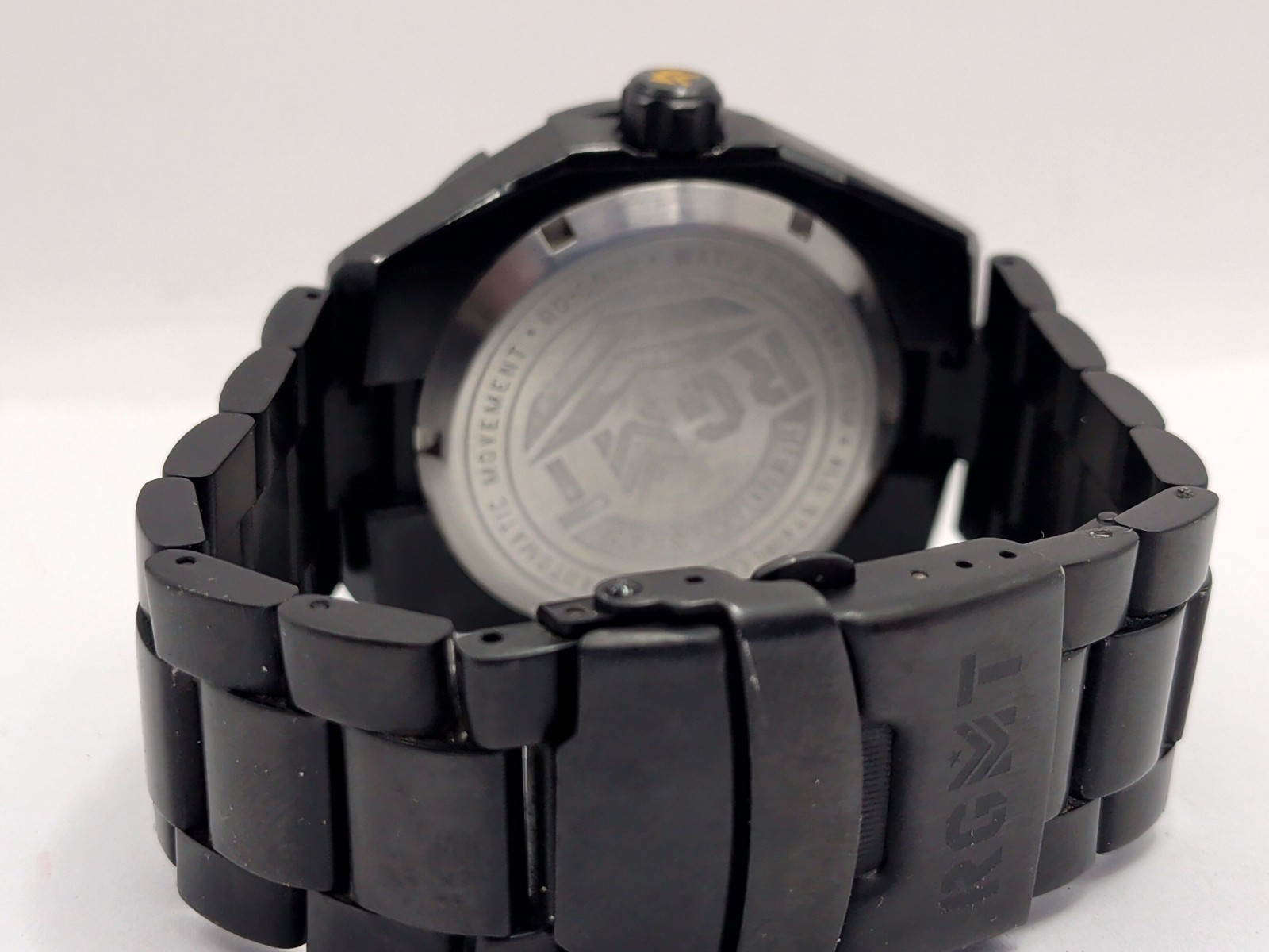 RGMT Field Master Automatic Watch Black Yellow Watch