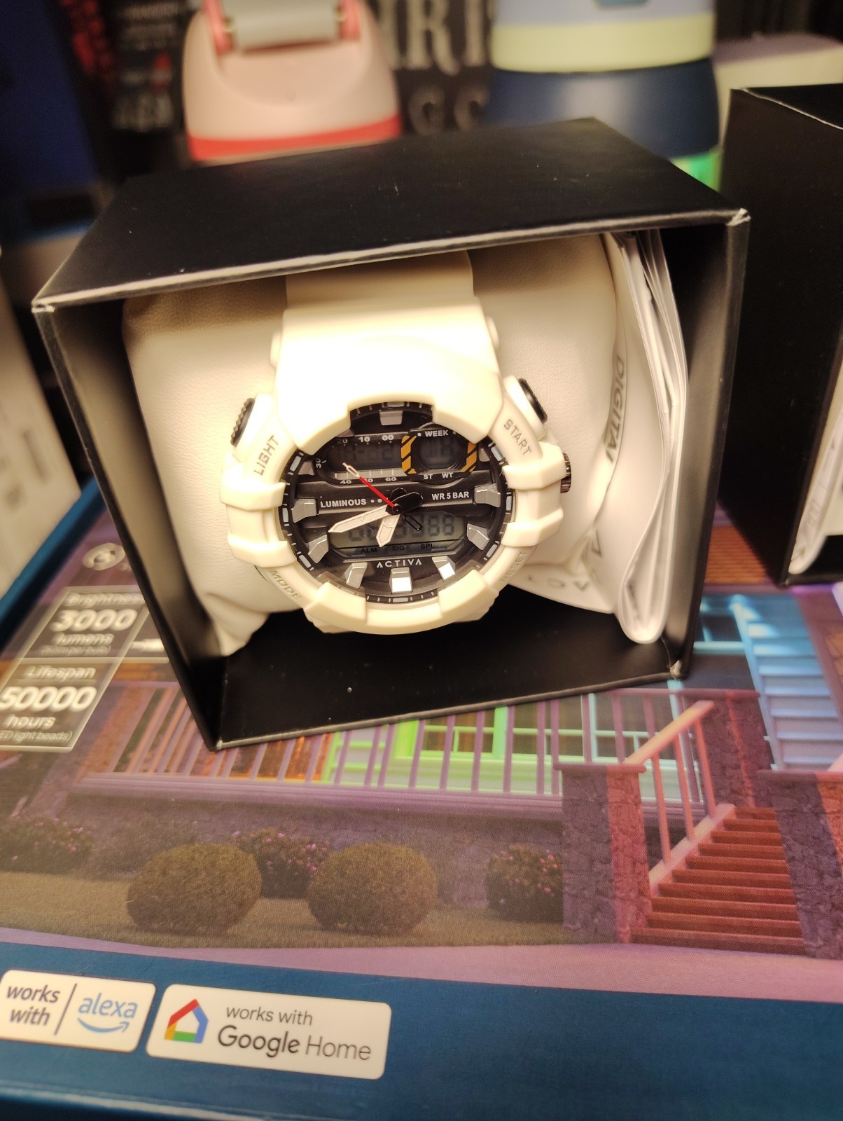 Activa X Invicta Men’s Digital Watch DEAL! The Green Hulk & Frosty White. BOTH!