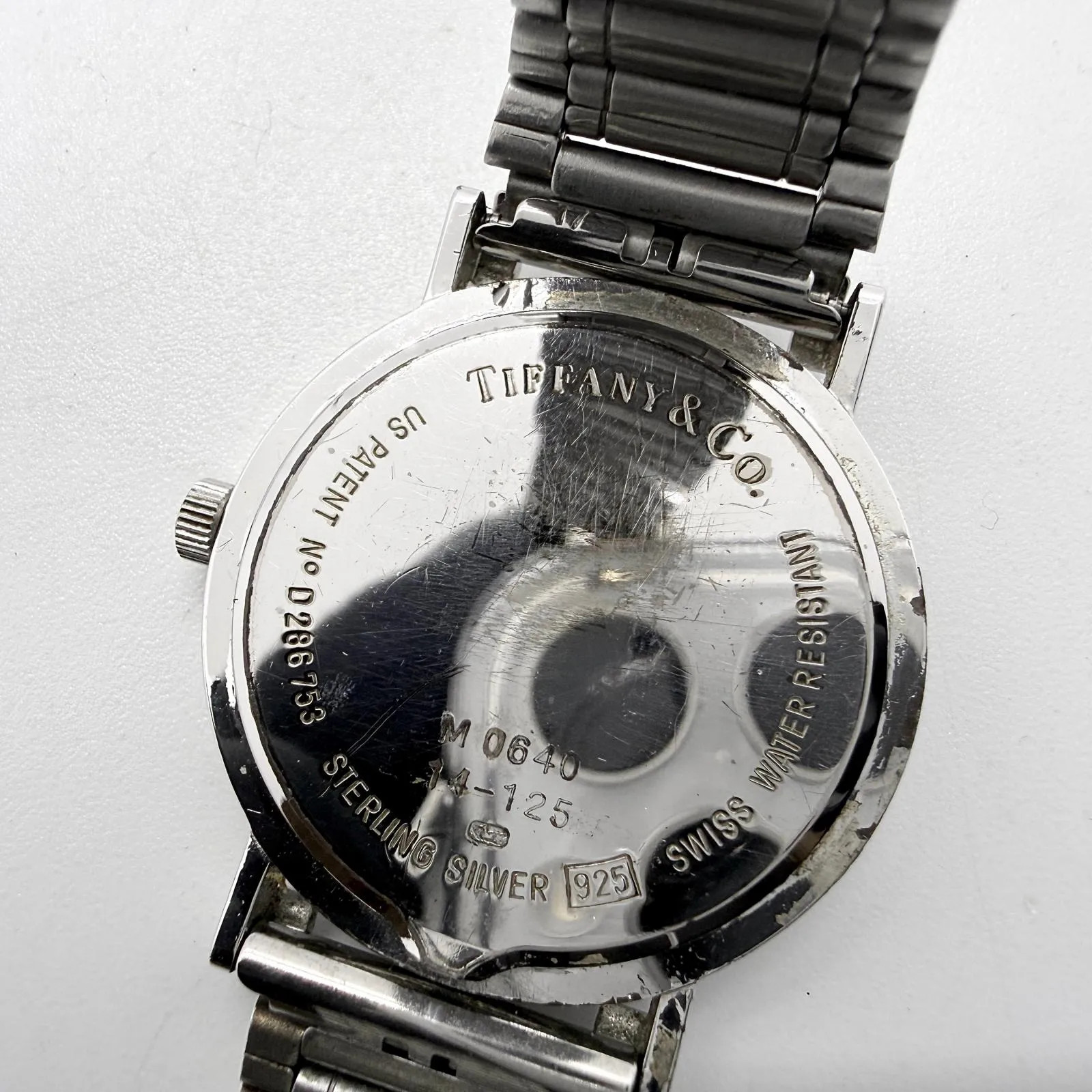 TIFFANY&Co Tiffany Atlas M0640 Silver Quartz Unisex wristwatch classic luxury