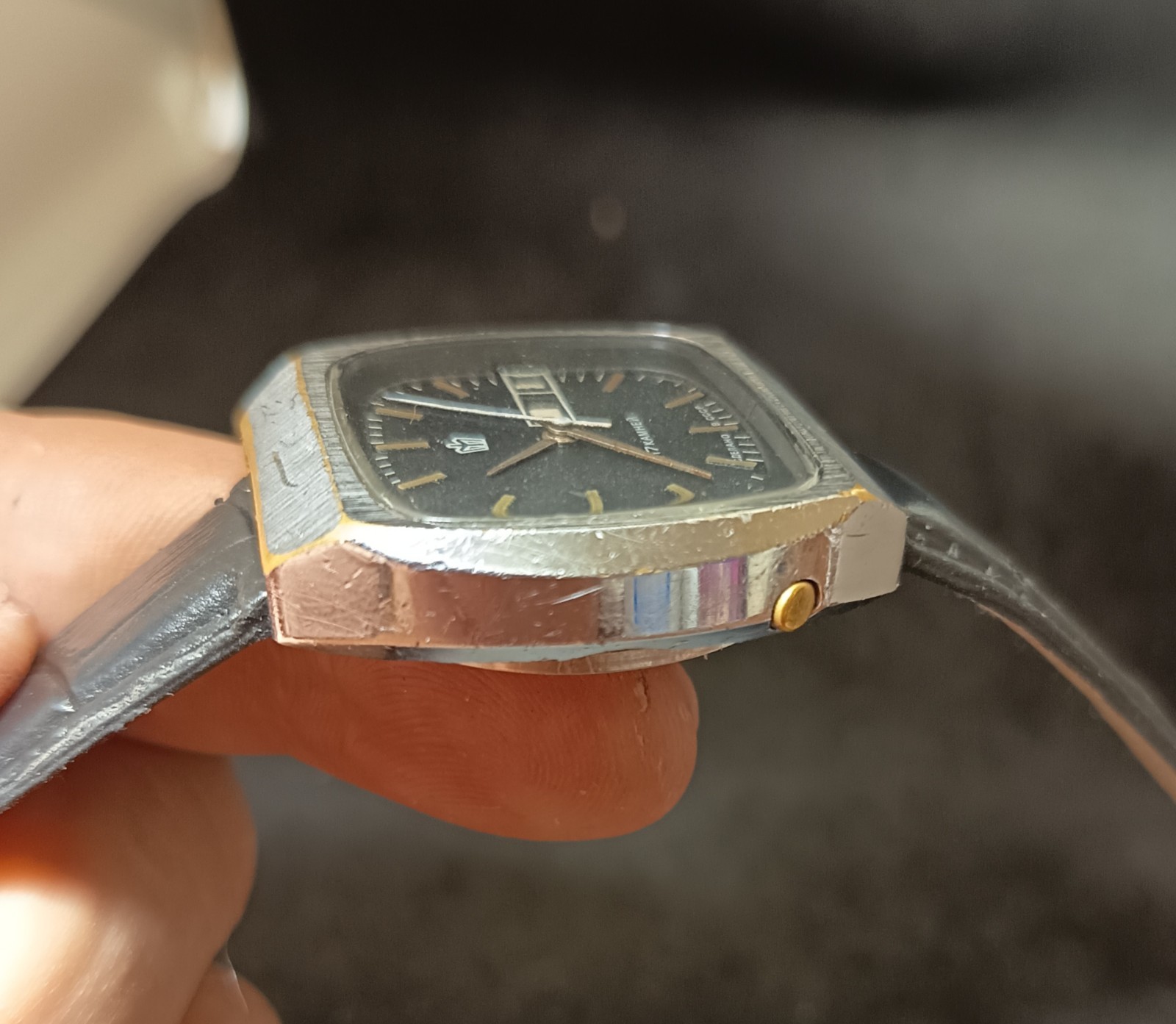 Vintage Men’s watch Poljot 17 jewels mechanical Soviet USSR