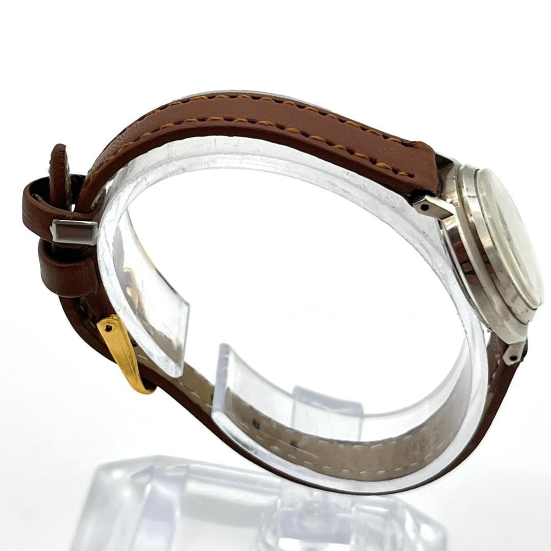 Rare Seiko Diashock Date manual winding watch, 23 jewels, new strap, women’s