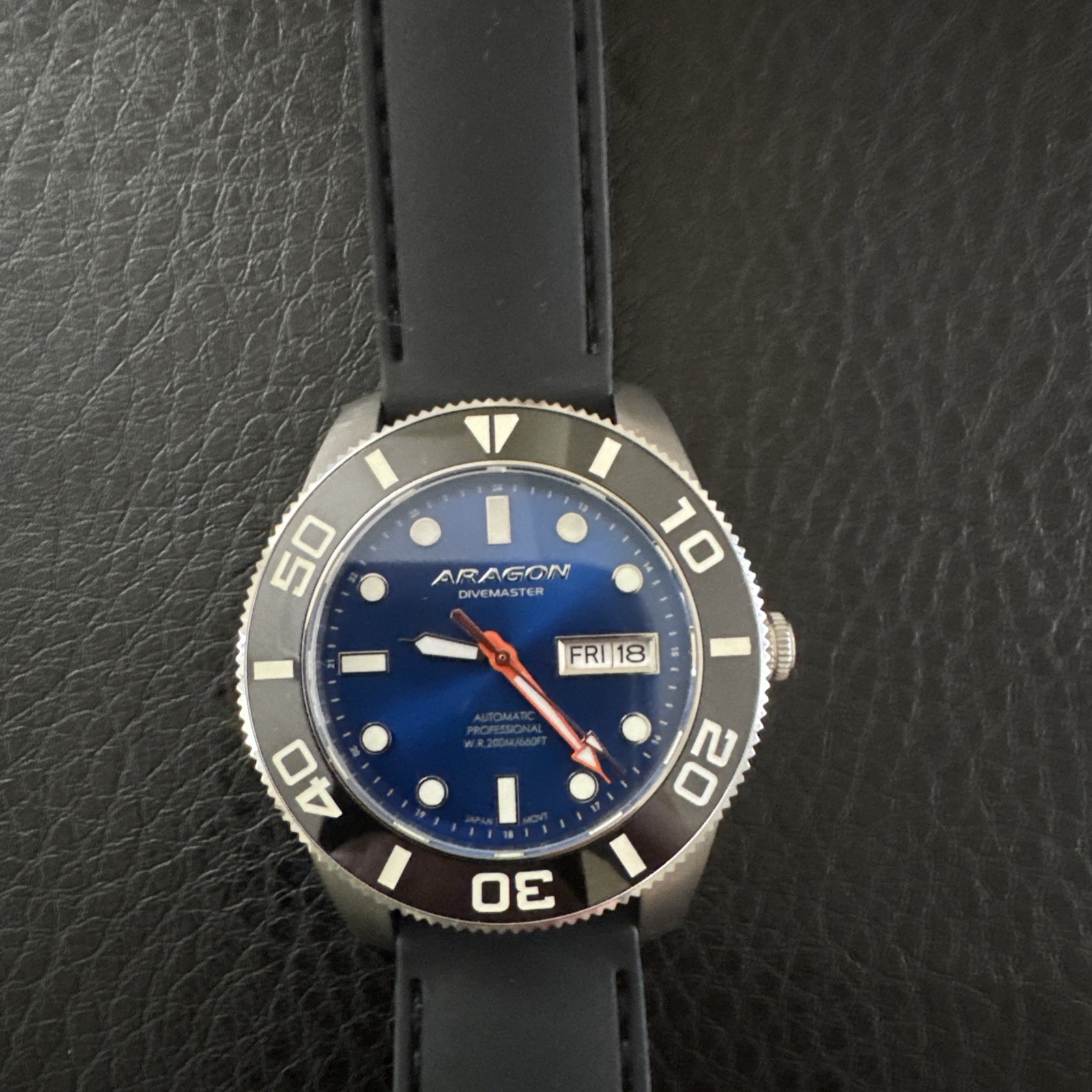 ARAGON A199BLU Divemaster NH36 42mm