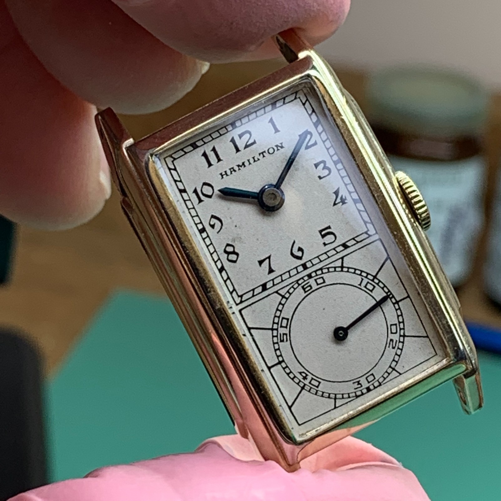 1938 Hamilton Seckron Doctors Watch