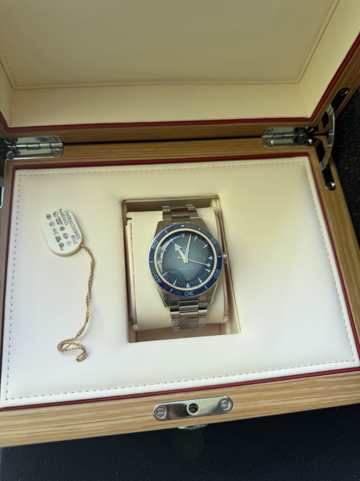 Omega Seamaster 300 Heritage Summer Blue 234.30.41.21.03.002 Watch