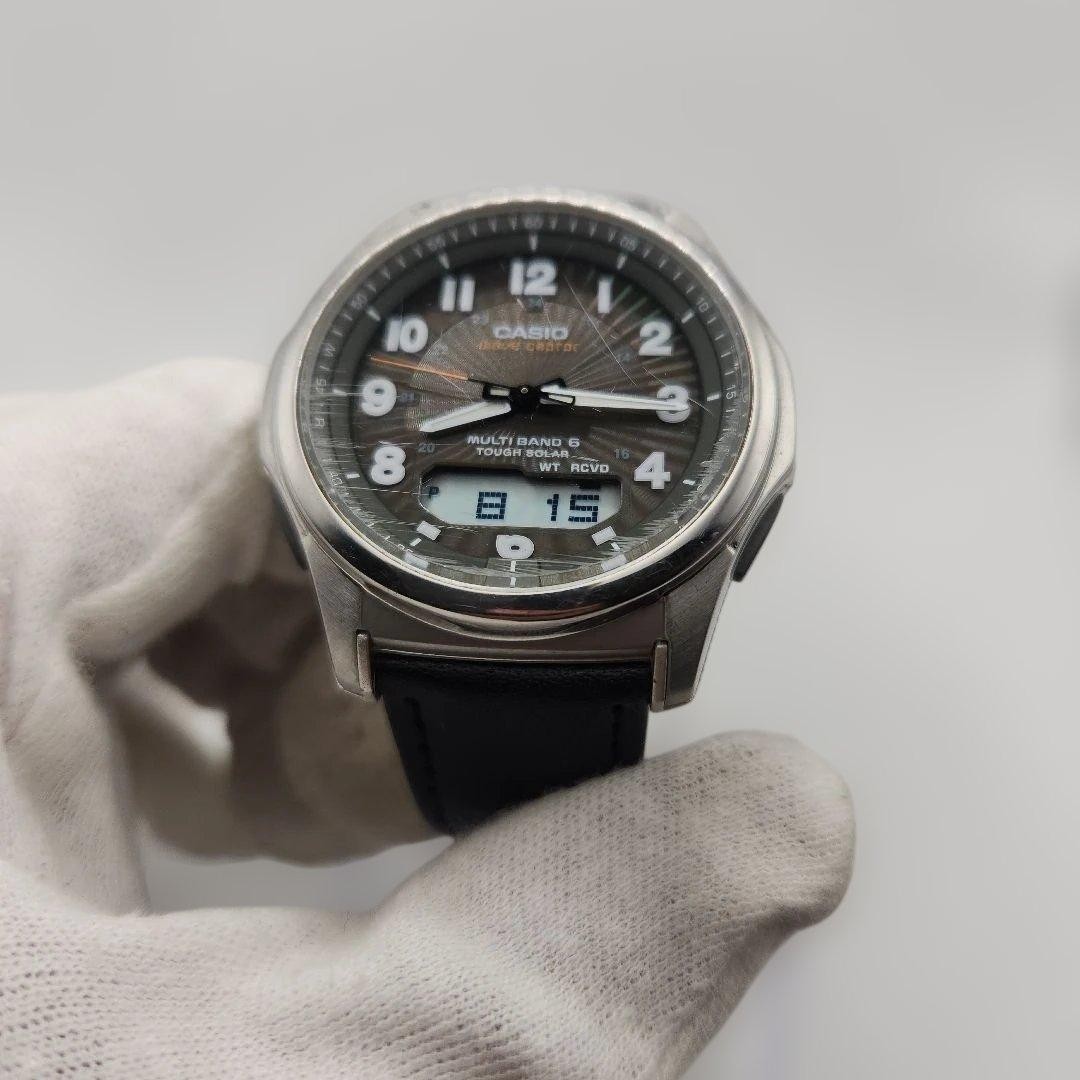 Casio Ana-Digi Watch WVA-M630 Digital Analog Power
