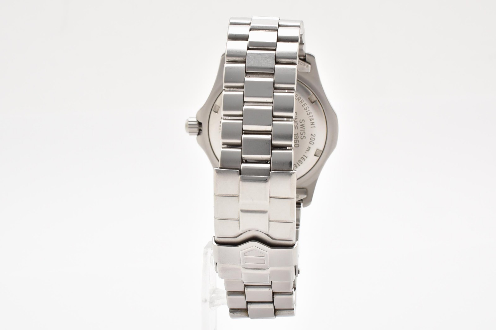 TAG Heuer 2000 Professional WK1110 Black Dial Quartz Stainless Steel Men’s Watch
