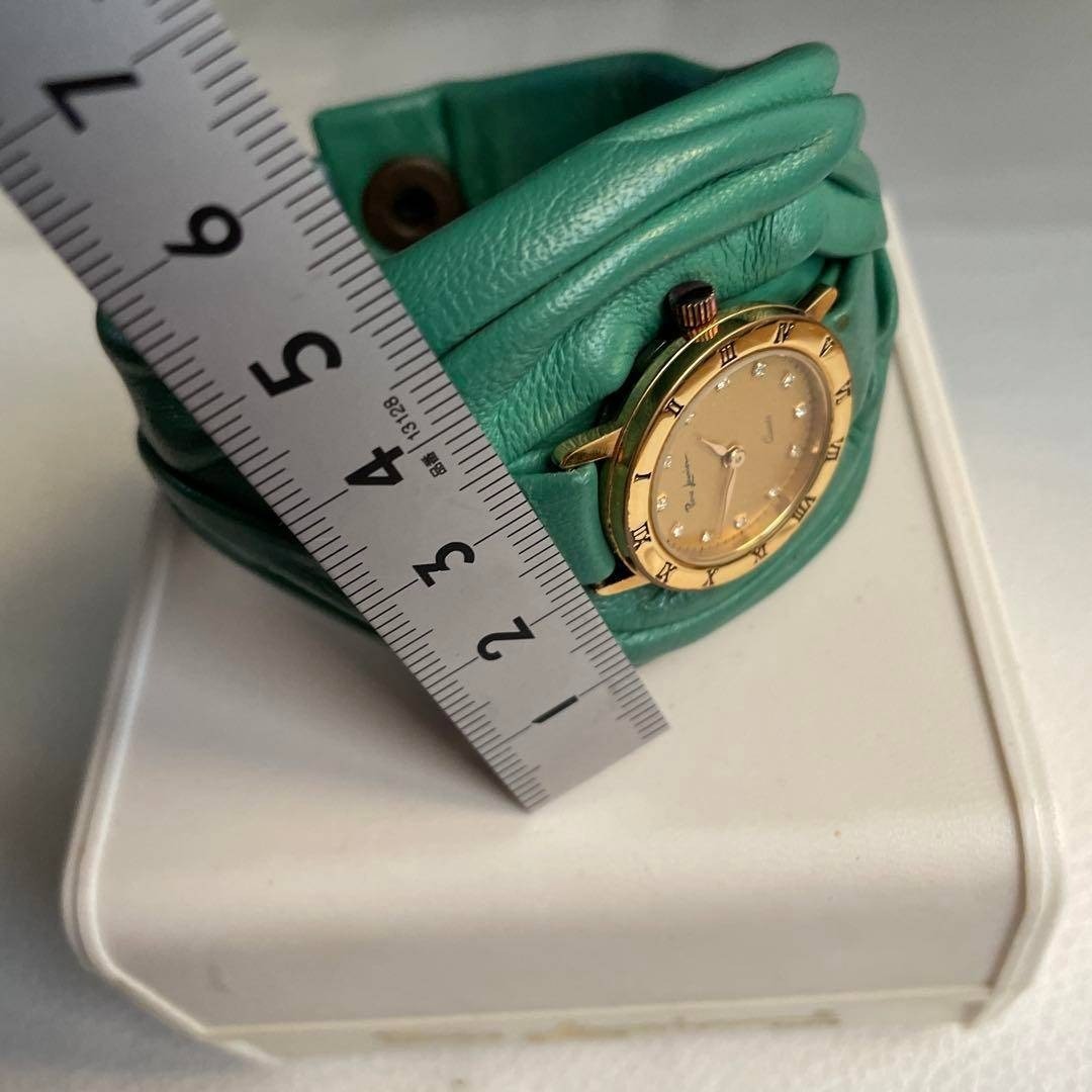 Pierre Lannier vintage red wristwatch