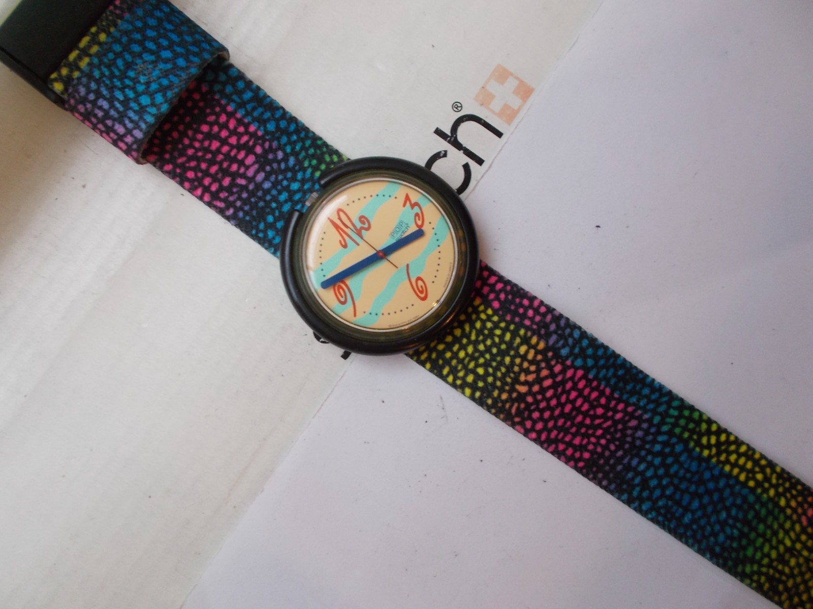 BEAUTIFUL POP SWATCH EXCELLENT WOW L@@K VINTAGE RARE