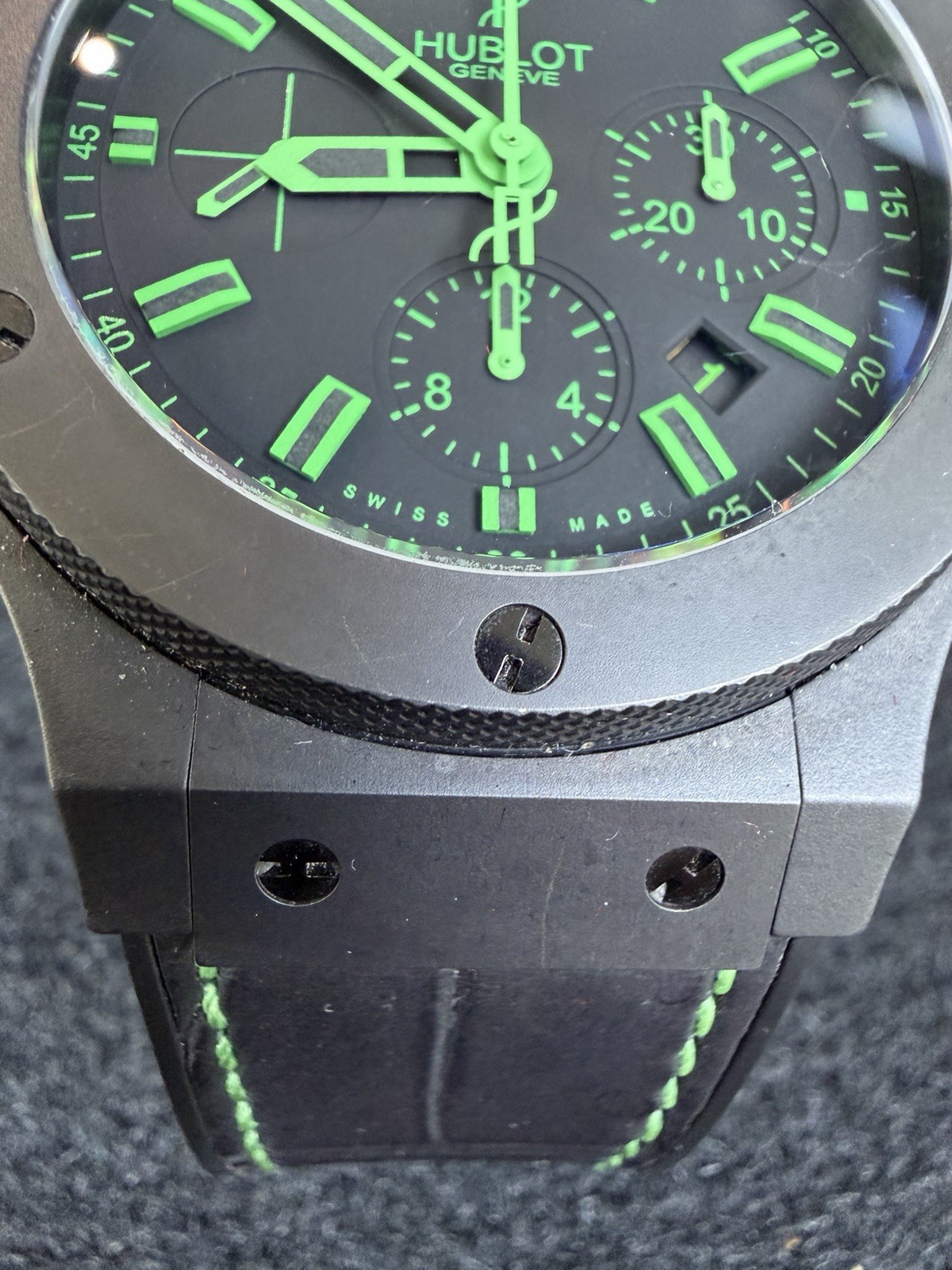 Hublot Big Bang All Black “Green” Limited Edition 301.CI.1190.GR.ABG11