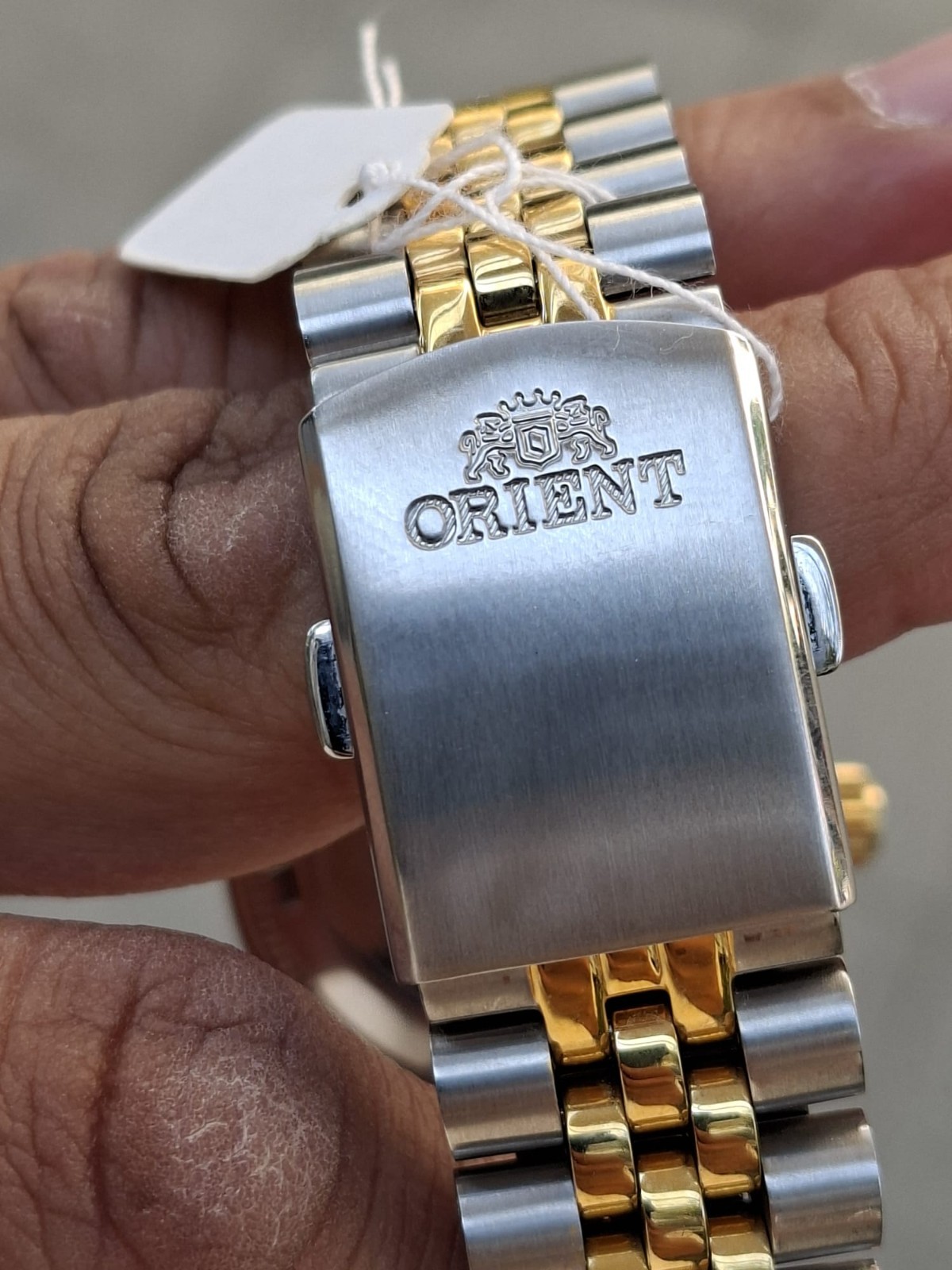 Orient President Automatic Sapphire 100M Day-Date Two Tone Men’s Watch Japan