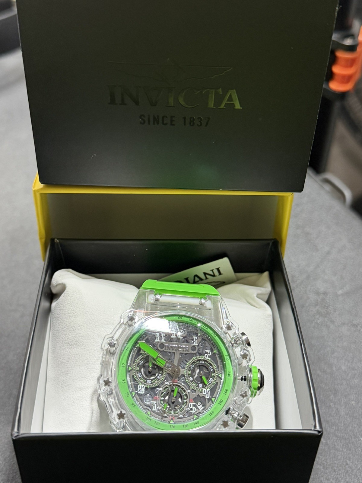 INVICTA Racing Vaulthan Men’s Watch-44mm, Green 69687