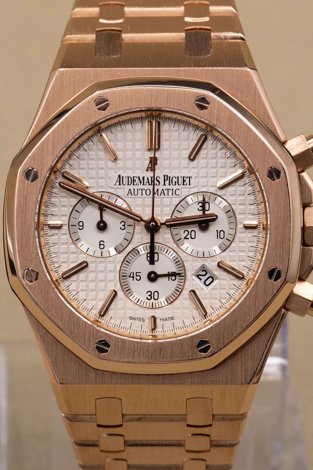 Audemars Piguet Royal Oak Chronograph Silver Dial with Box