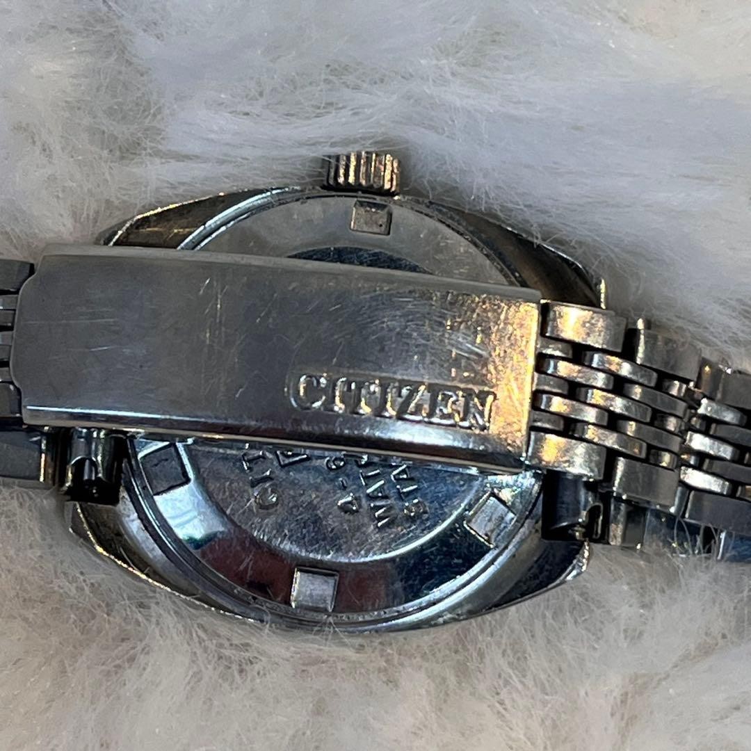 AT Citizen 28800 21 jewels 4-661095 Blue dial Day-Date