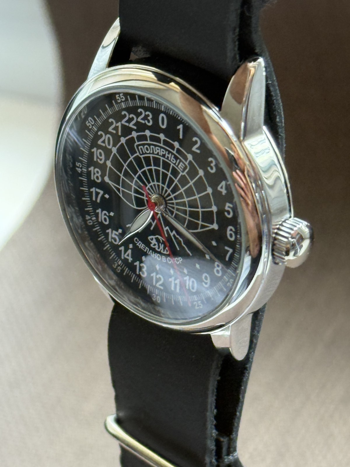 Watch Rakets 24h Automatic Wrist Vintage Men’s Russian Soviet USSR Polar Day