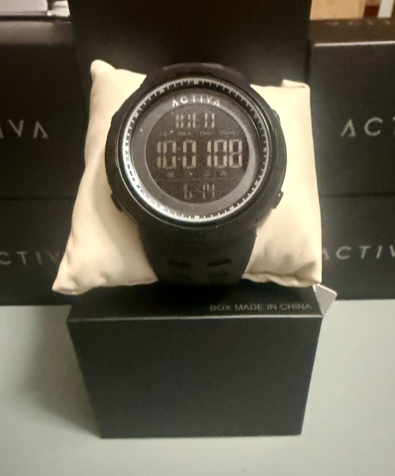 ACW1915-008 – Activa X Invicta Digital Men’s Watch – 50mm, Black