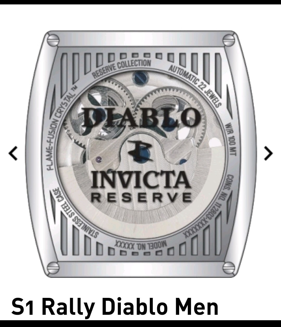 Invicta S1 Rally – DIABLO – Dual Time Automatic Dark Purple Reserve Mens Watch