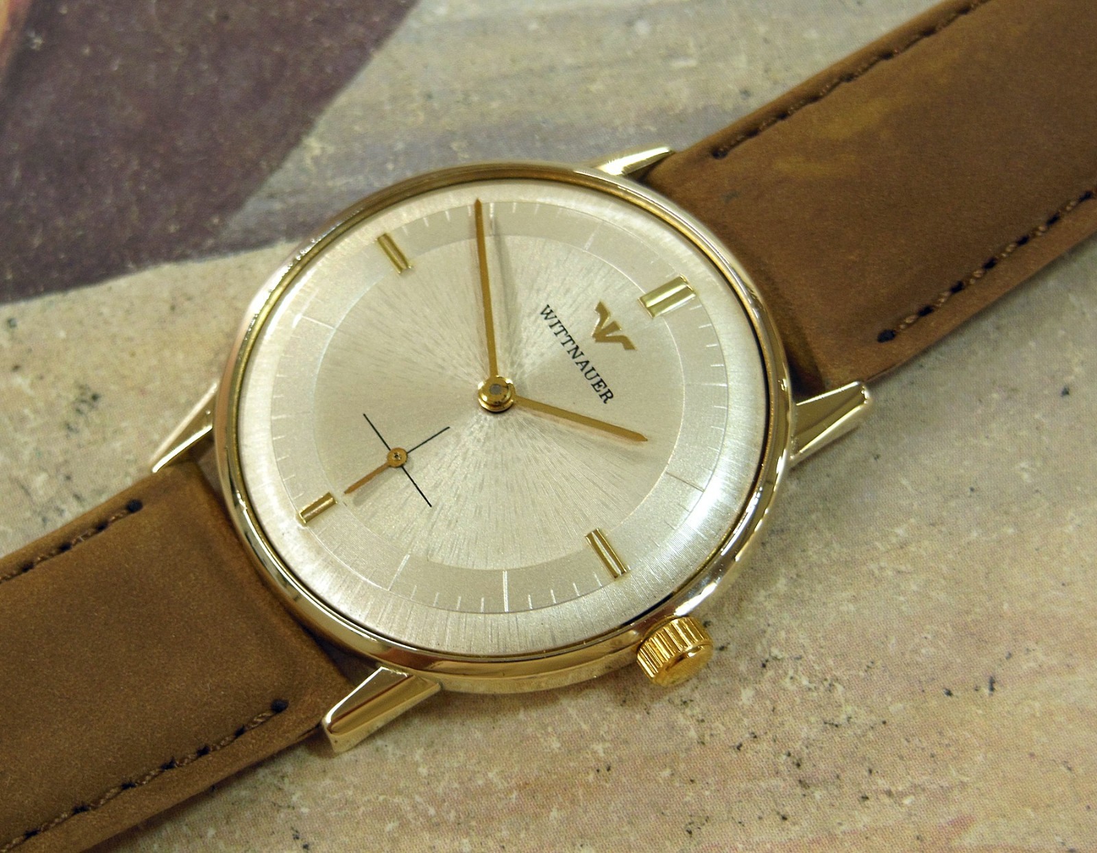 1960’s Vintage WITTNAUER, Stunning SILVER Dial, Serviced, WARRANTY