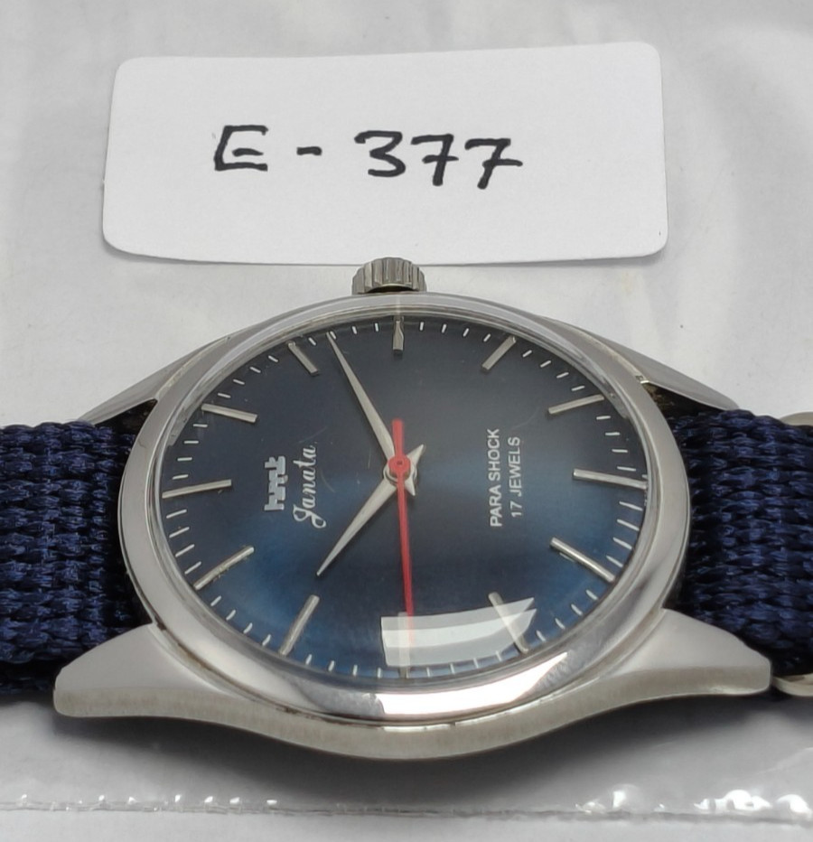 HMT Janata 17 Jewels Hand-Winding Wrist Watch For Men’s In Working Condition
