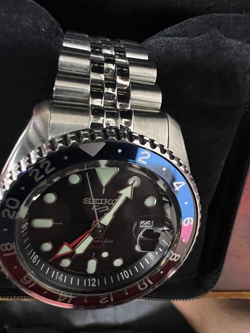 Seiko 5 Sports Automatic Mechanical Watch for Men Five Sports SKX GMT SBSC021