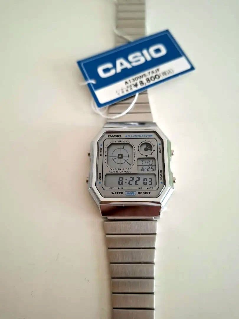 Casio domestic genuine product CASIO A130WE-7AJF