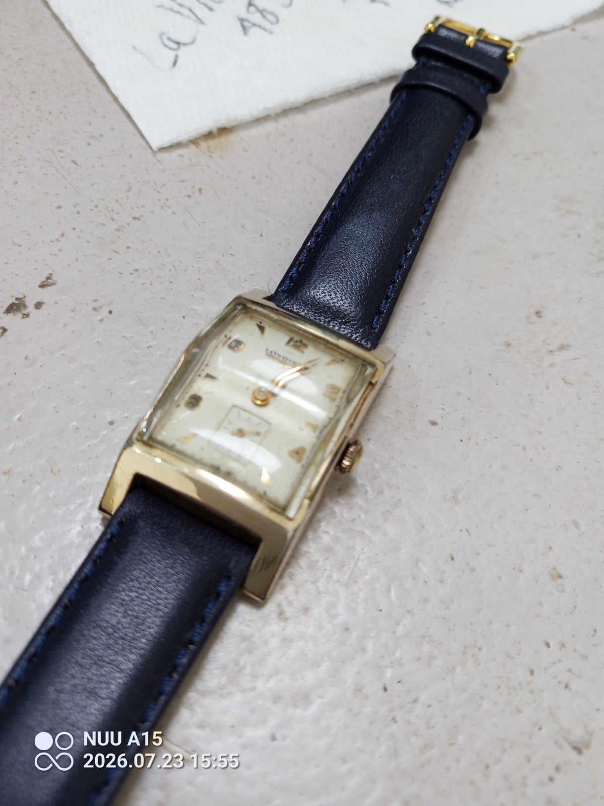 Vintage Longines 1950’s 10K Gold-Filled Men’s Wind-up Watch