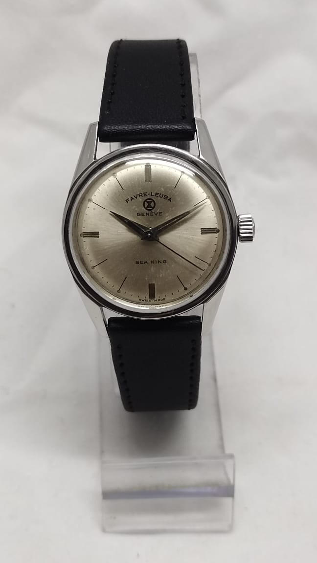 RARE Favre Leuba Geneva Seaking Hand-winding Men’s watch Original Dial Swiss