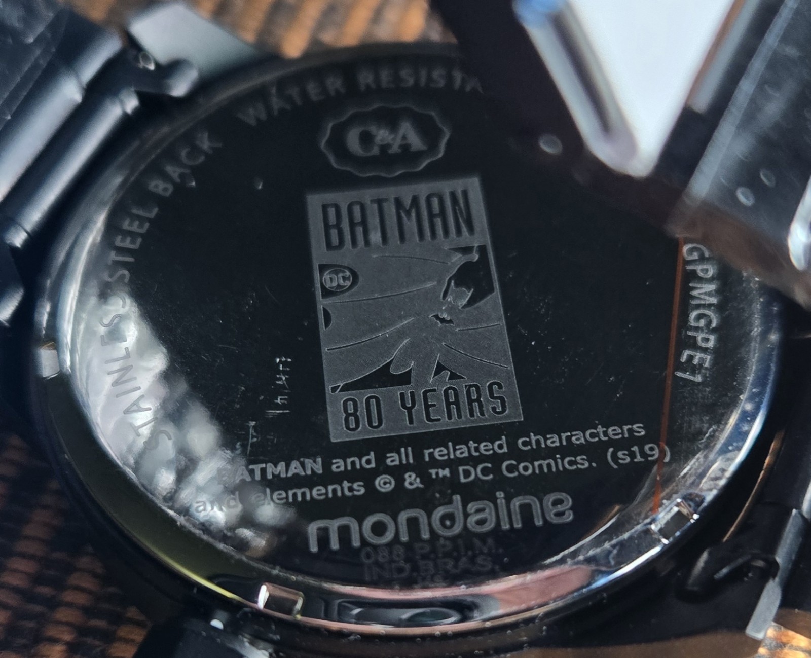 Mondaine Batman 80th Anniversary Collection Watch Limited Edition New With Box