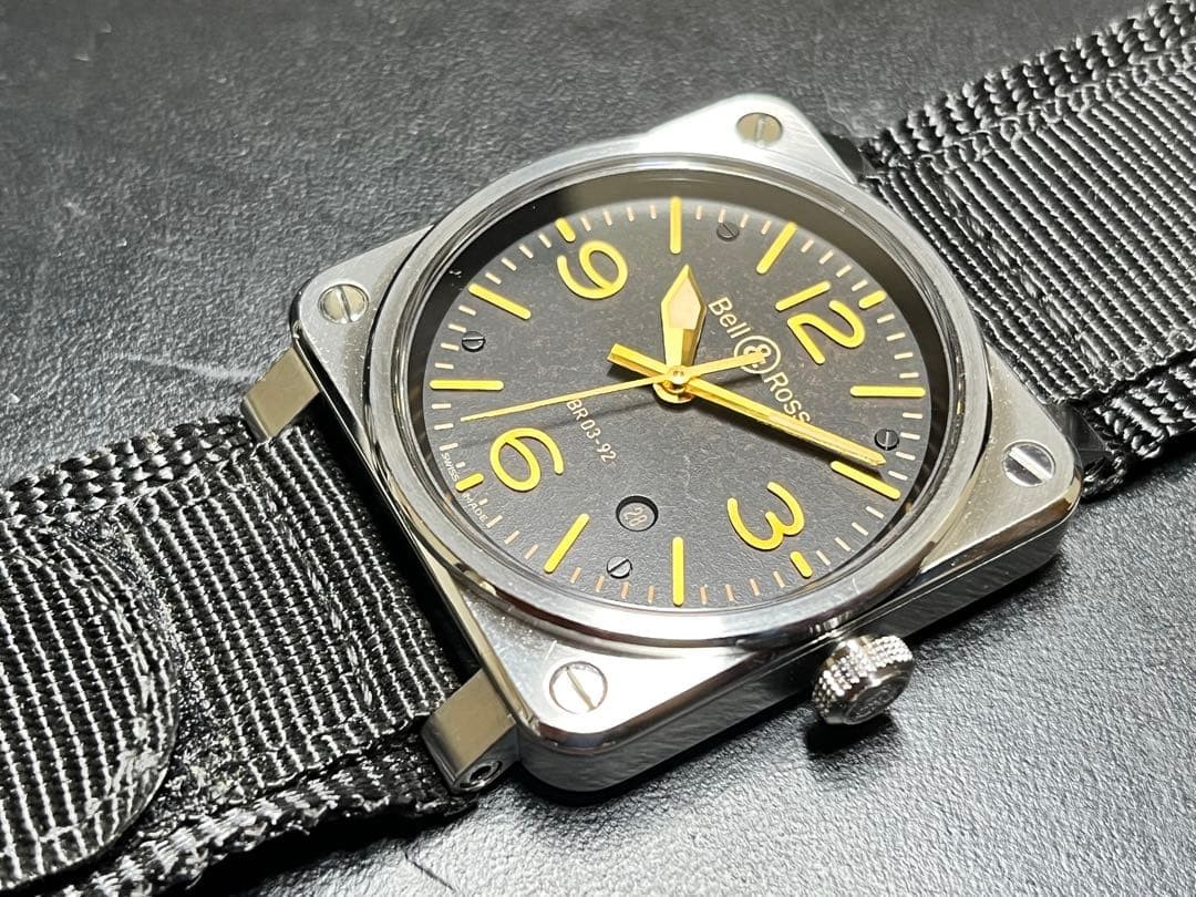 Bell & Ross BR03-92 Golden Heritage Black Dial 42mm Men’s Watch