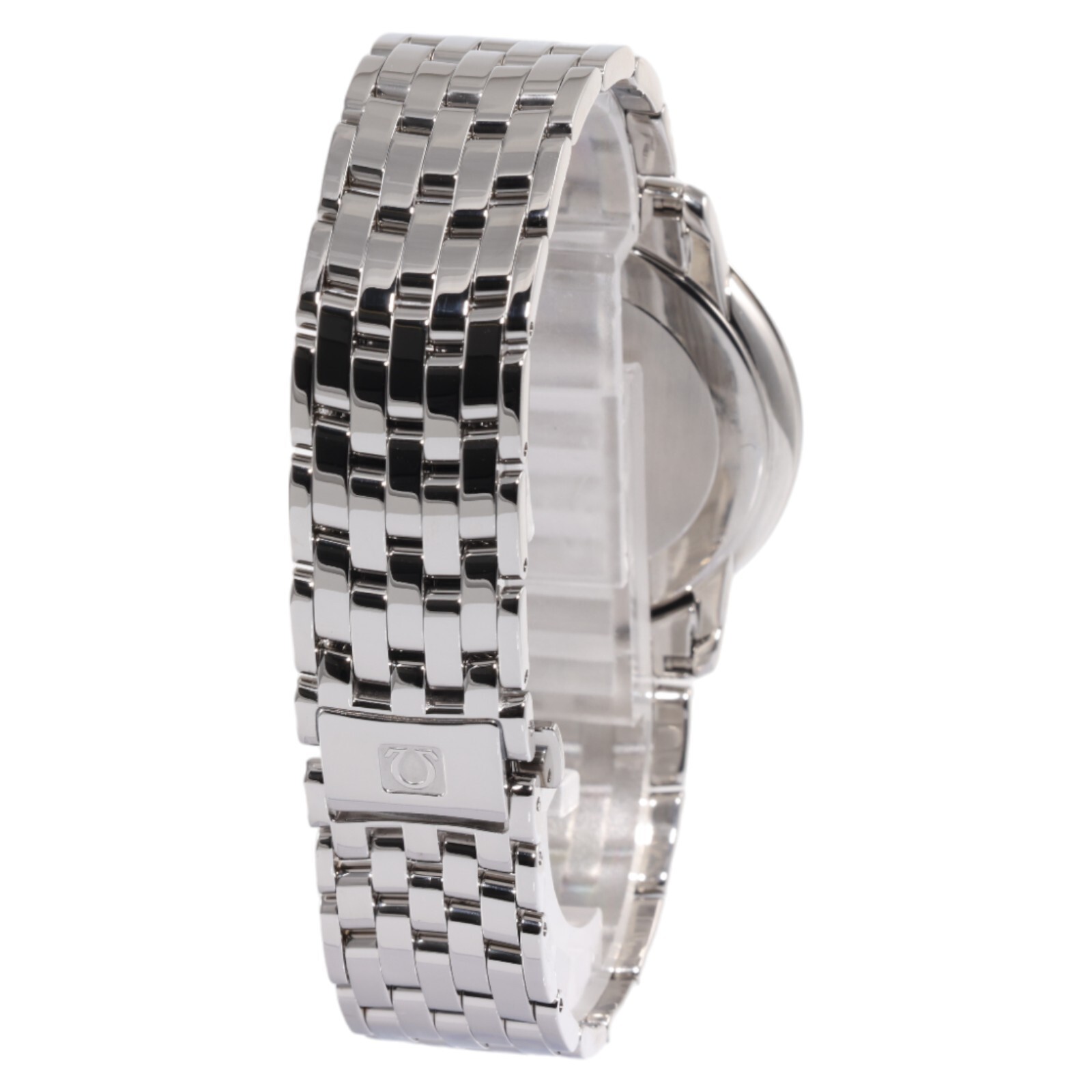 Omega DeVille 34mm Silver Dial Stainless Steel Quartz Slim 4510.30 Box Only