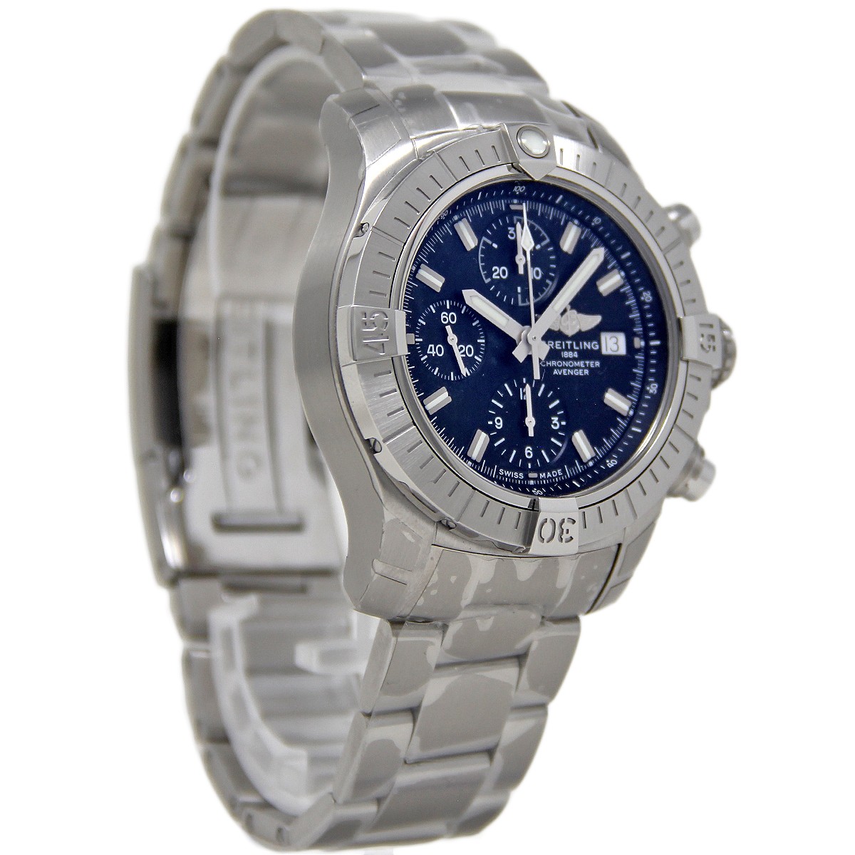 NEW Breitling Avenger Chronograph 43mm A13385 AUTOMATIC *FACTORY WARRANTY #BR180