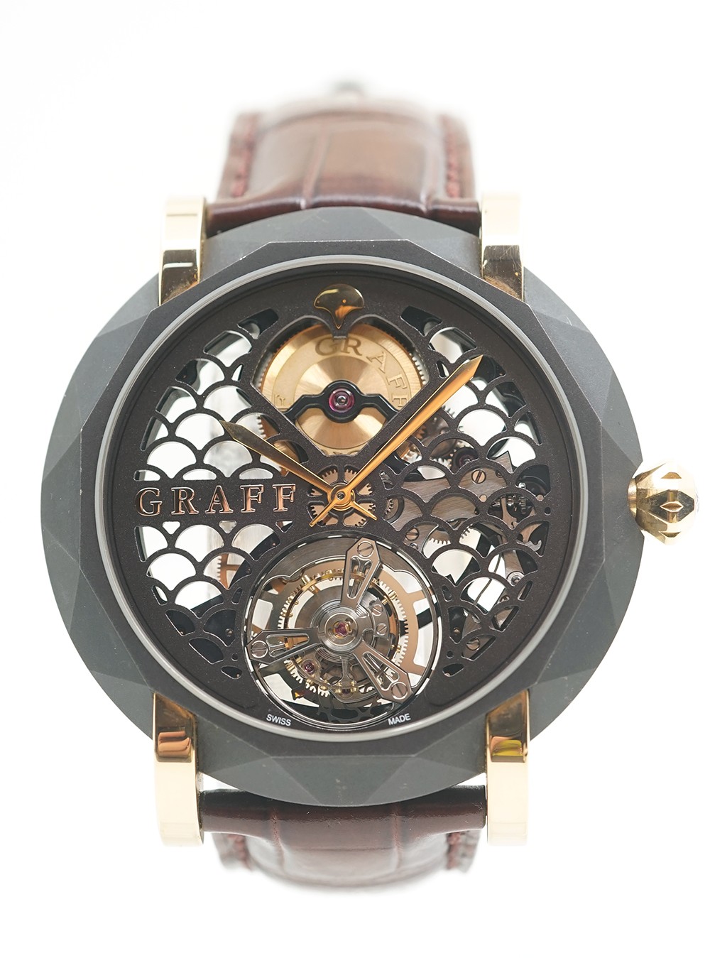 Graff MasterGraff Ultra Flat Icon Skeleton Tourbillon MGSU43DL Titanium