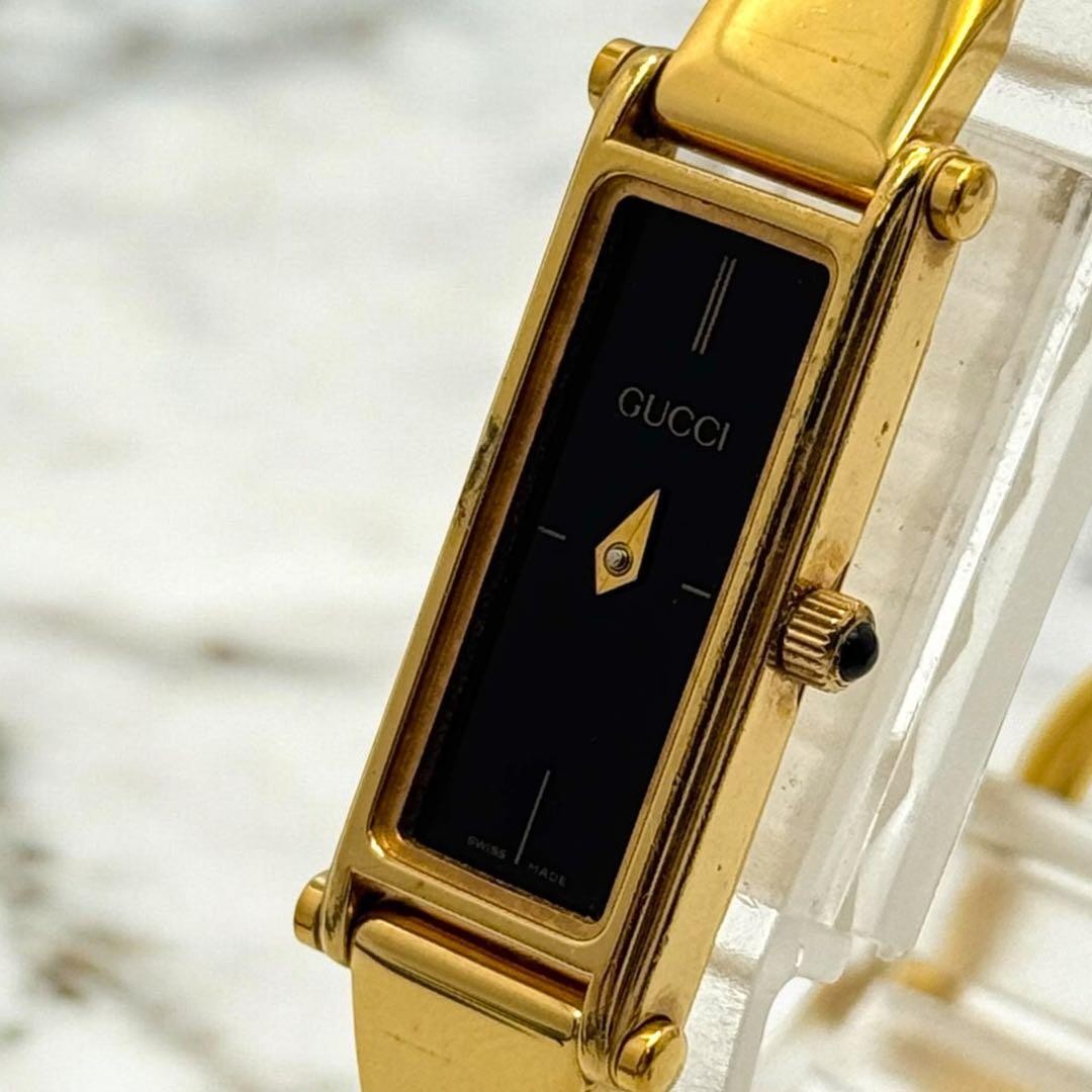 GUCCI quartz wristwatch 1500 L tonneau untested limited edition