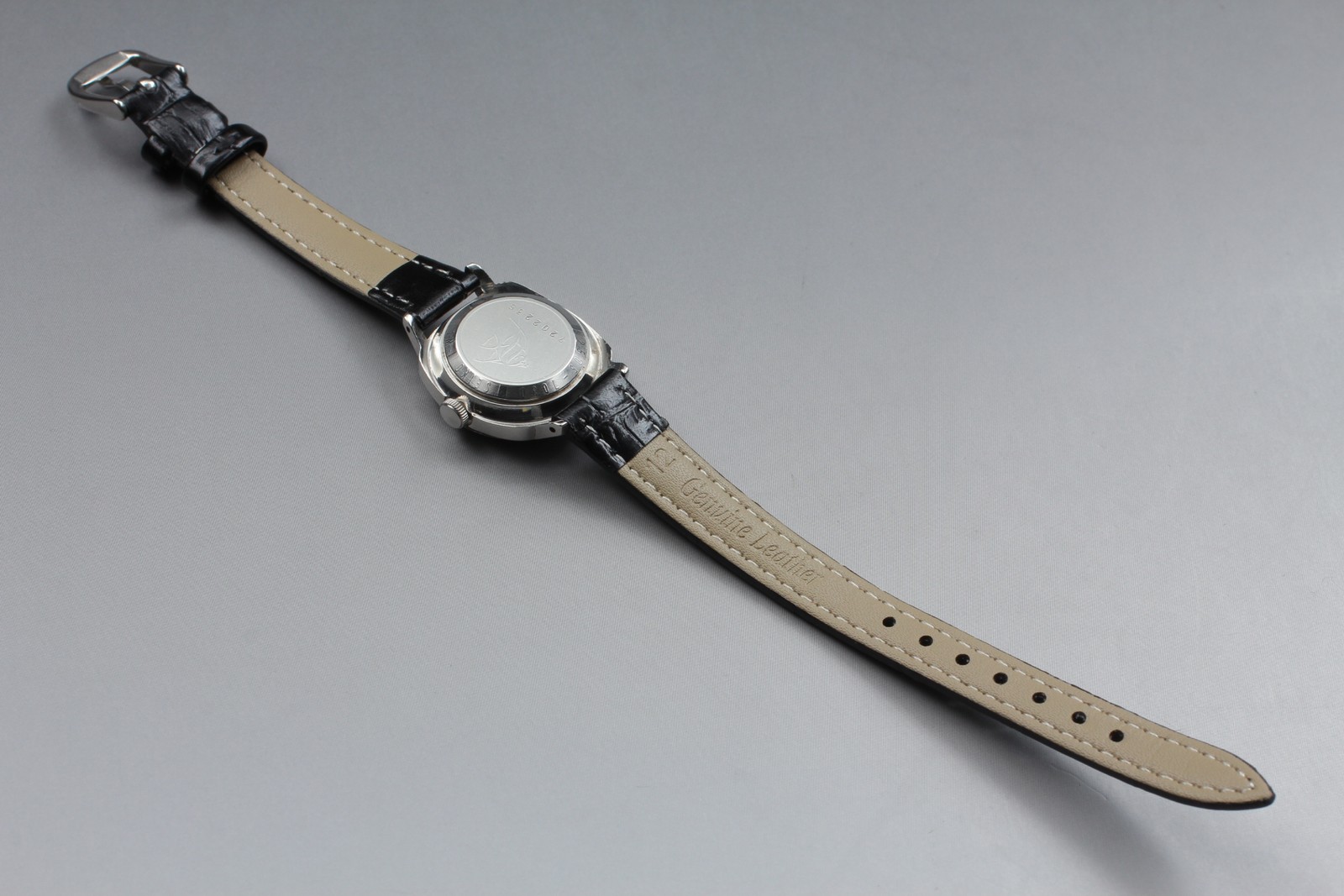 Vintage [Exc+5] Seiko Lady 2505-7030 Silver Date 24mm Manual Wind Ladies Watch