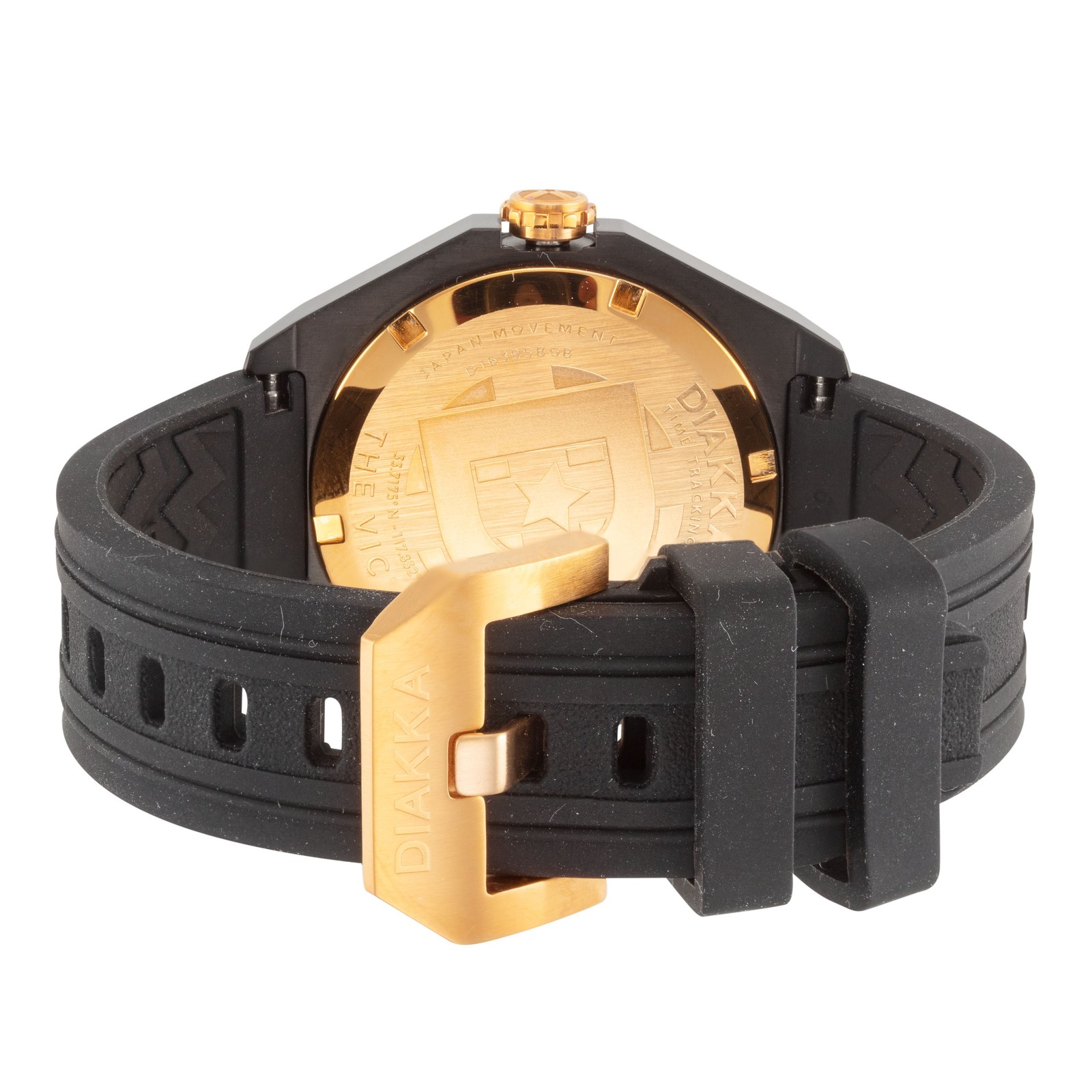 Diakka Men’s D1639-SB-GB The Vice III 39mm Quartz Watch