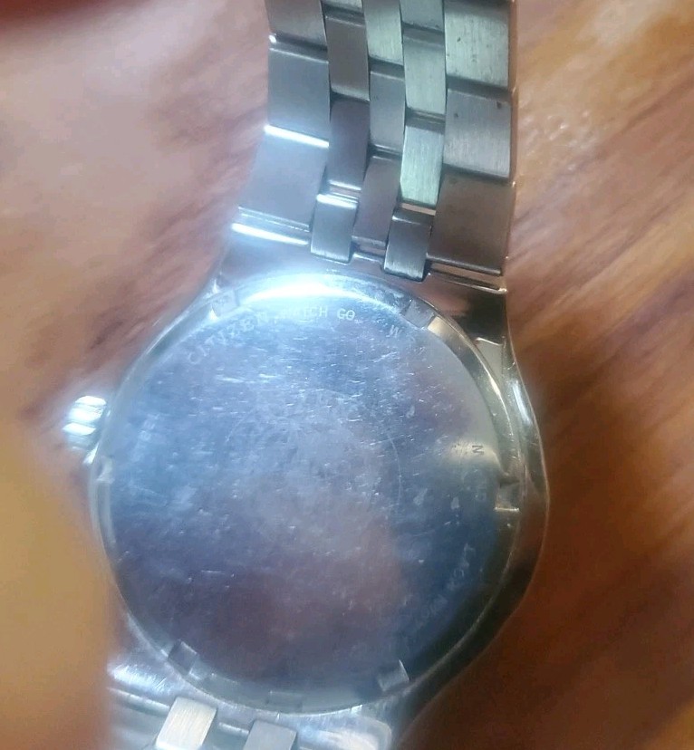 Citizen Men’s Watch Eco-Drive WR 100 Day/Date Grey Dial 36mm Works Well
