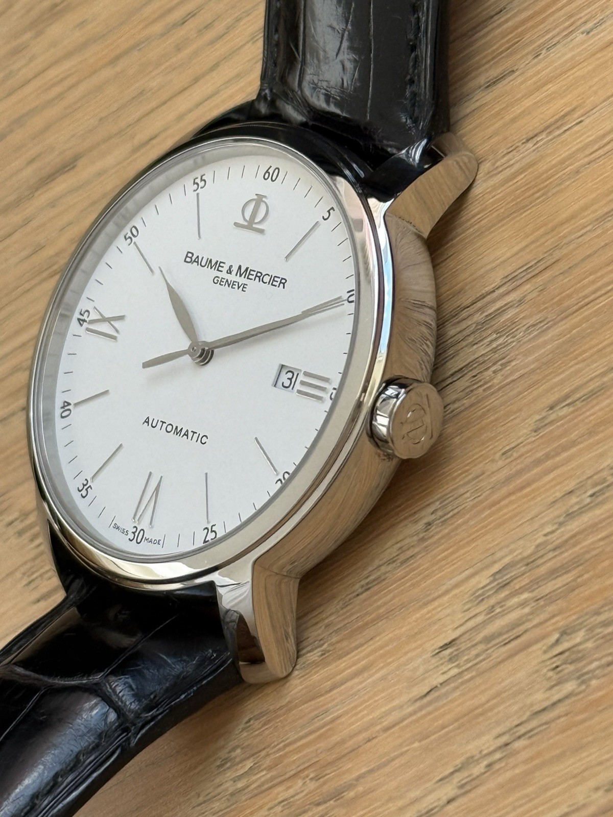 Baume & Mercier 65534 Automatic 42mm Mens Original Preserved