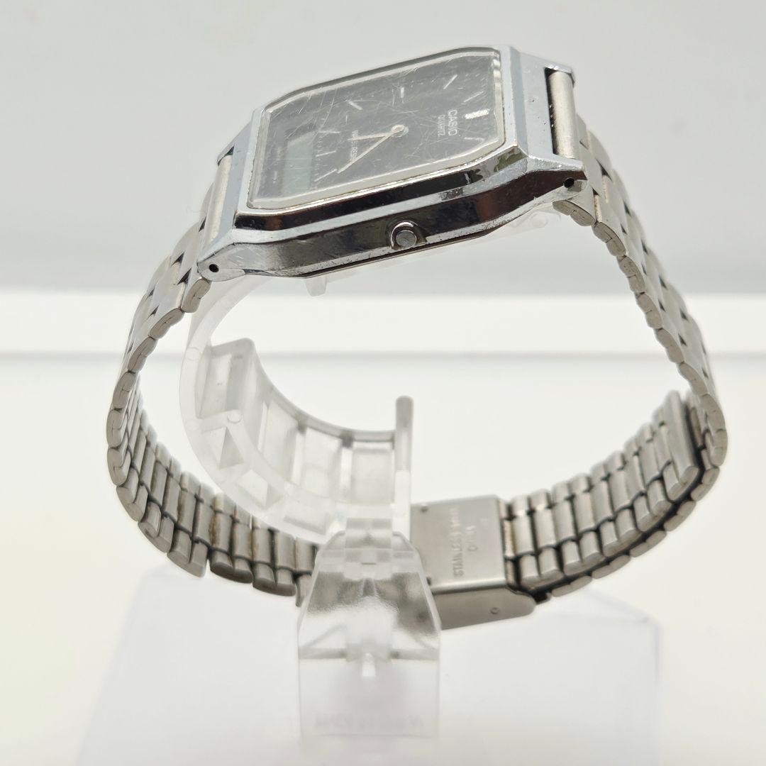 CASIO AQ-230A Analog-Digital Watch, Black Dial, Unisex, Working Condition
