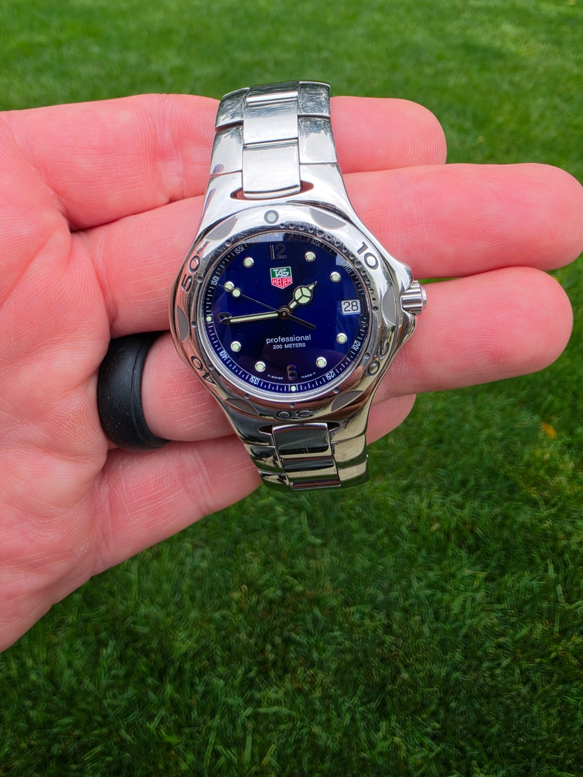 TAG Heuer WL1116.BA0702 Mens Kirium Series Professional Quartz Watch Royal Blue