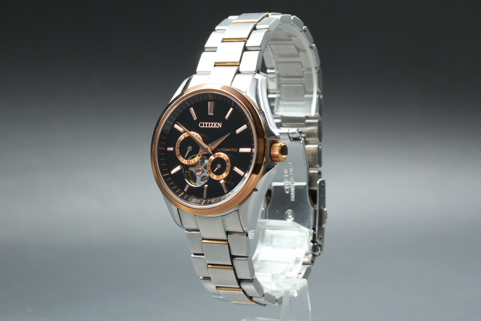[Near MINT w/Box] Citizen NP1014-51E 39mm Automatic Black Dial Men’s Watch JAPAN