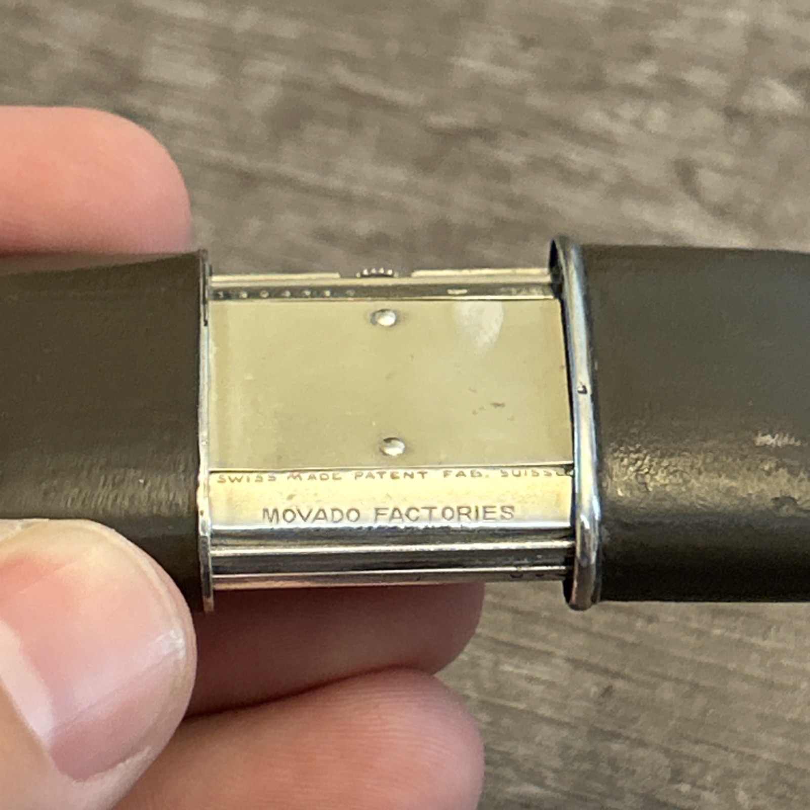 Vintage Tiffany & Co Sterling 935 Movado Factories Women’s Purse Watch