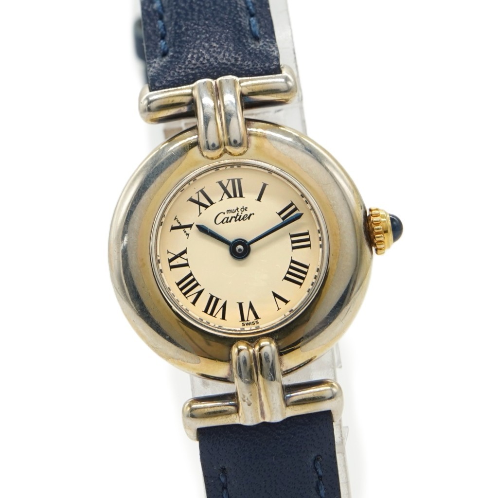 [Exc.] Cartier Must Colize 590002155959 Quartz 23mm Women’s Watch From JP Z401