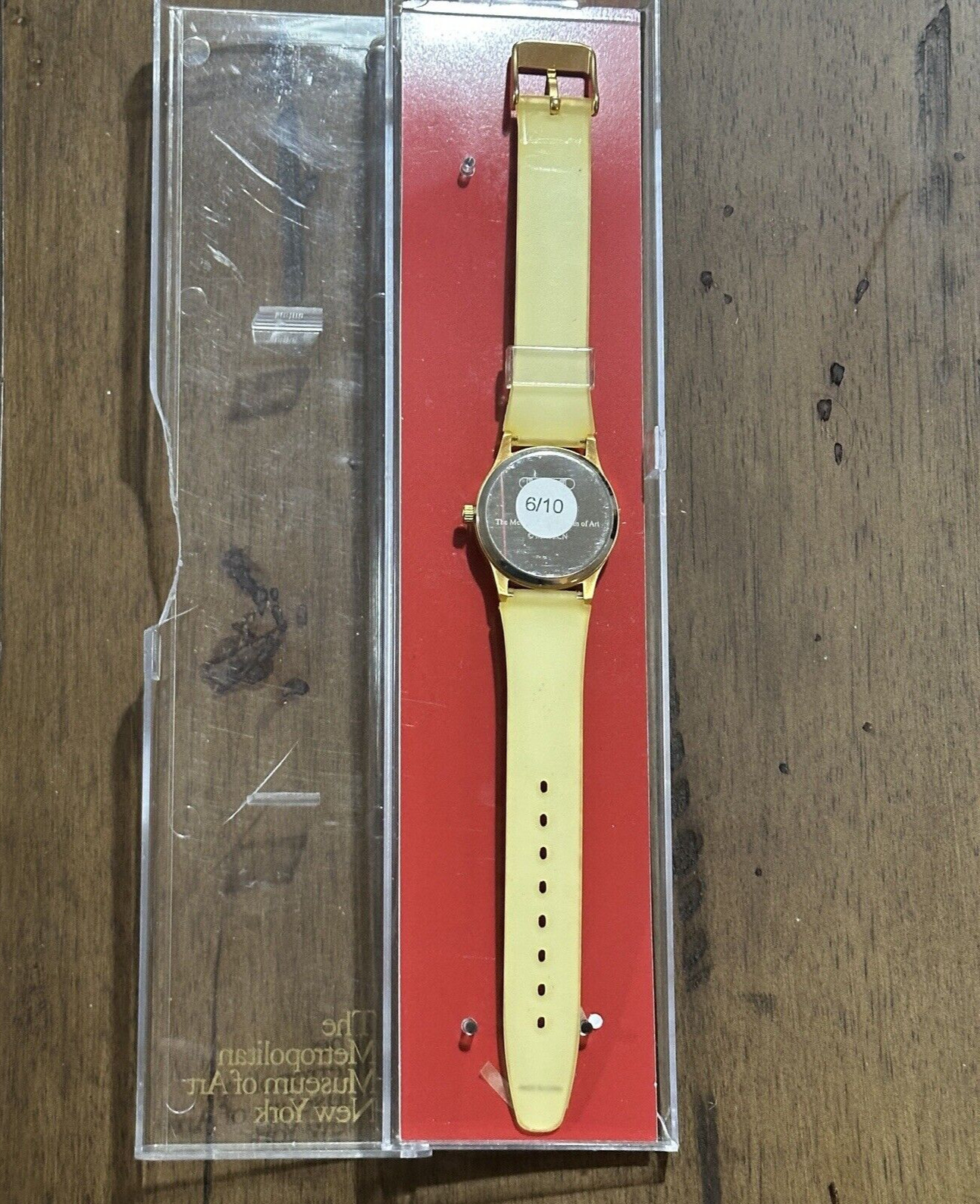 NIB The Metropolitan Museum of Art geometric rose watch